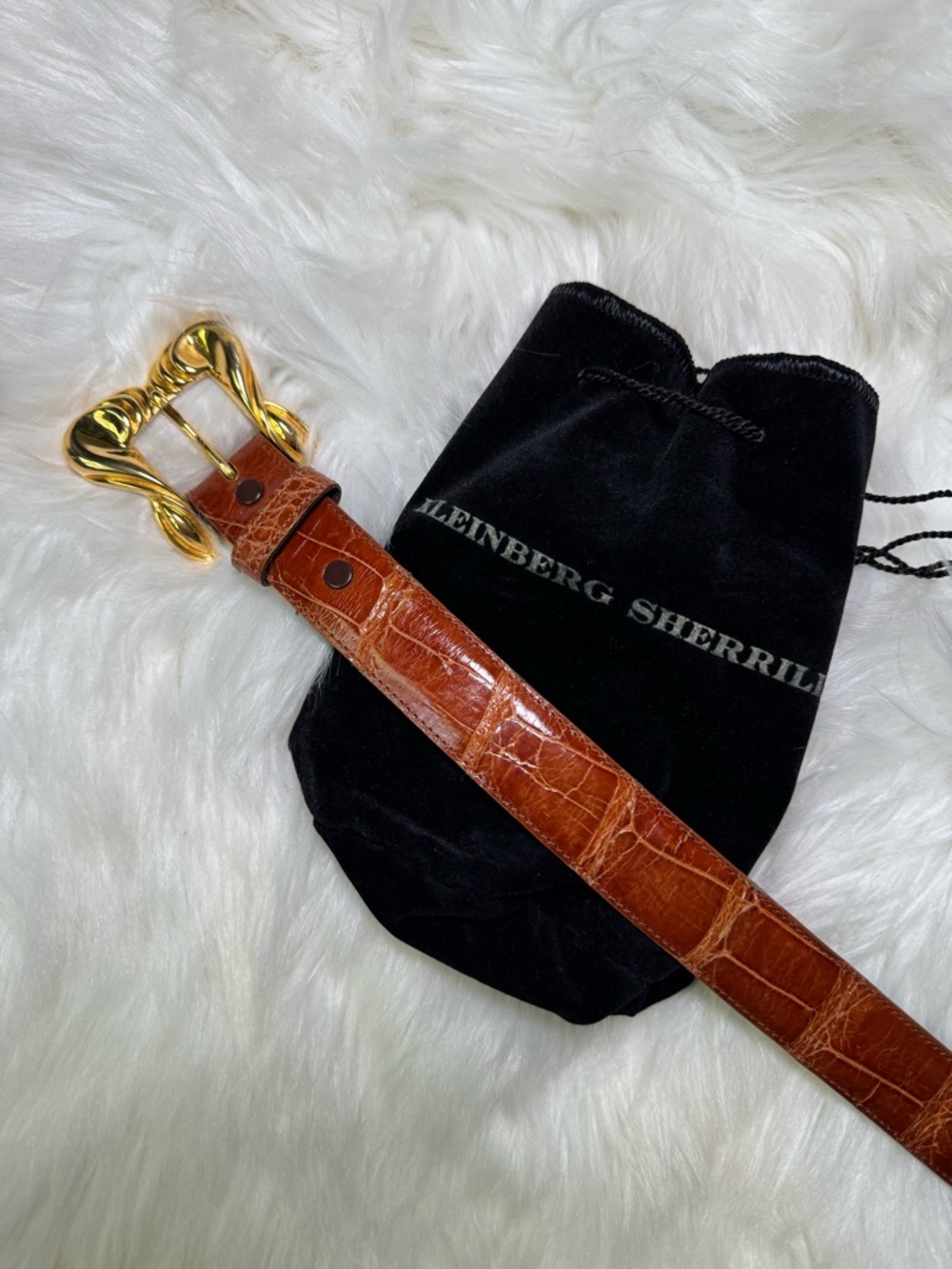 Vintage Alligator Belt